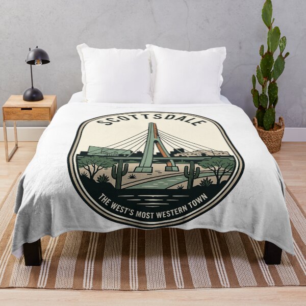 Item preview, Scottsdale Arizona Soleri Bridge SMoCA Retro Travel designed and sold by k3rstman1.