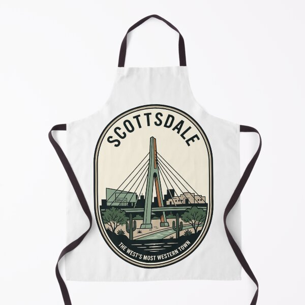 Item preview, Scottsdale Arizona Soleri Bridge SMoCA Retro Travel designed and sold by k3rstman1.