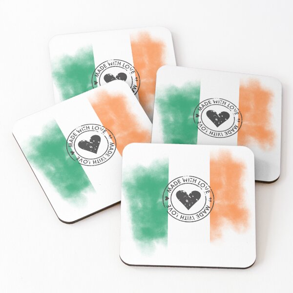 Item preview, Ireland Flag Paint Style | Made With Love Irish Design designed and sold by EmmaEddyStore.