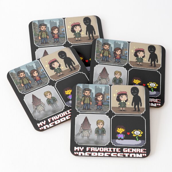 Item preview, My Favorite Genre is Depression – Little Misfortune Silent Hill Undertale Crossover designed and sold by Senpaiwaves.