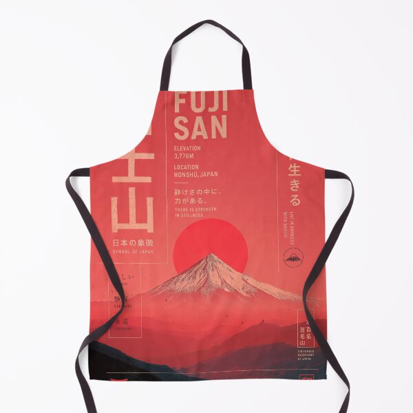 Item preview, Mount Fuji with typographic elements designed and sold by paulrommer.