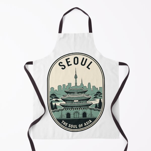 Item preview, Vintage Seoul South Korea City Landmark Badge designed and sold by k3rstman1.
