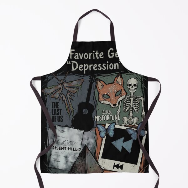 Item preview, Depression Core Misfortune – Silent Hill Fog & Undertale Souls Dark Art designed and sold by Senpaiwaves.