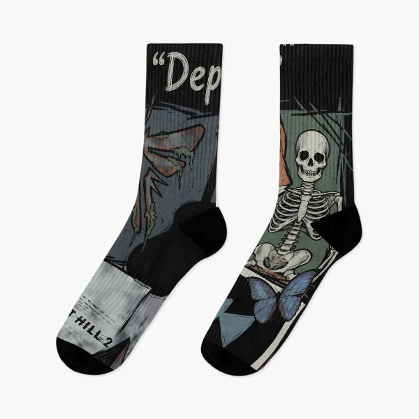 Item preview, Depression Core Misfortune – Silent Hill Fog & Undertale Souls Dark Art designed and sold by Senpaiwaves.