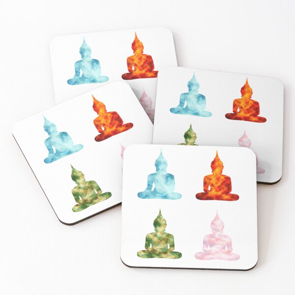 Item preview, Buddha sticker pack designed and sold by inainart.