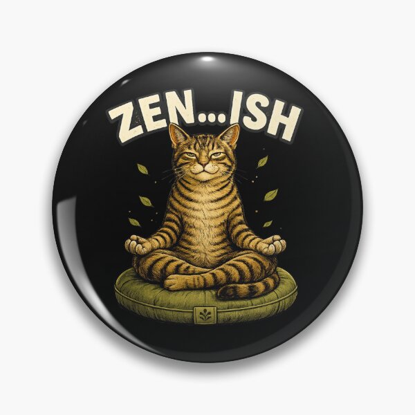 Item preview, Zen Ish Cat Design designed and sold by AdicretorDesign.