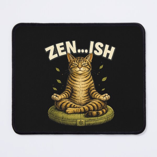 Item preview, Zen Ish Cat Design designed and sold by AdicretorDesign.