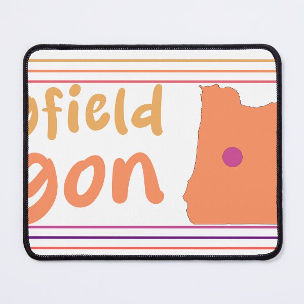 Item preview, Springfield Oregon City Marked On Map designed and sold by TheIconSmith.