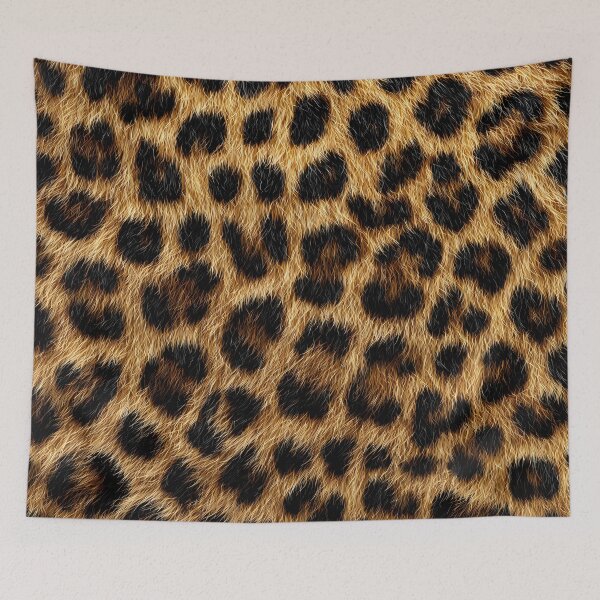 Item preview, Black Yellow Leopard Wild Animal Fur Pattern designed and sold by GrinGalore.