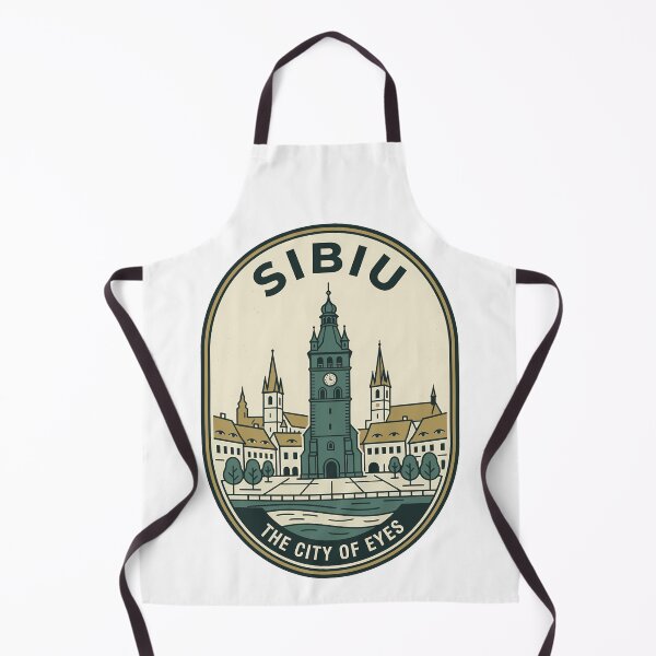 Item preview, Sibiu Romania The City of Eyes Travel Badge designed and sold by k3rstman1.