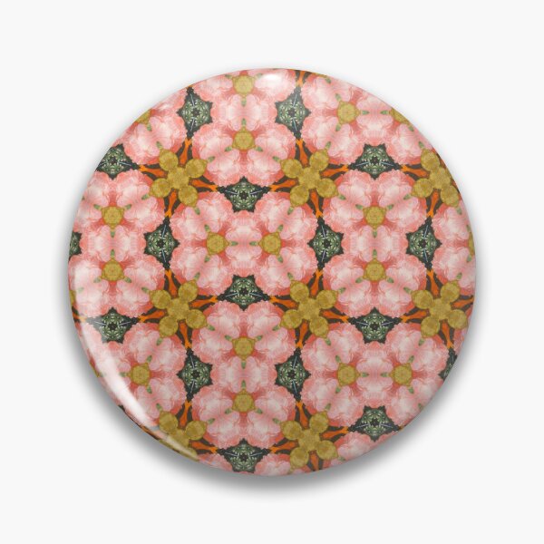 Artikelvorschau, Blütenglanz-Kaleidoskop – Nahtloses Blumenmuster entworfen und verkauft von Pattern Fusion Creations.
