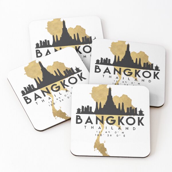 Item preview, Bangkok Thailand Vintage Travel Poster Sticker – Neon Street Market Aesthetic designed and sold by designerr23 ⭐⭐⭐⭐⭐.