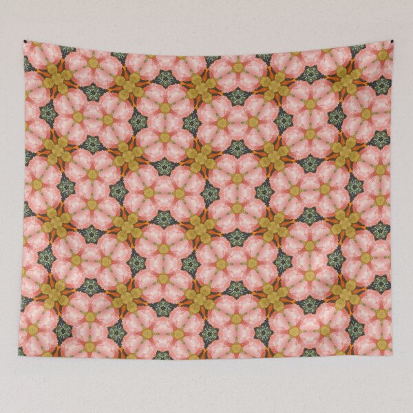 Item preview, Blossom Radiance Kaleidoscope – Floral Seamless Pattern designed and sold by Pattern Fusion Creations.
