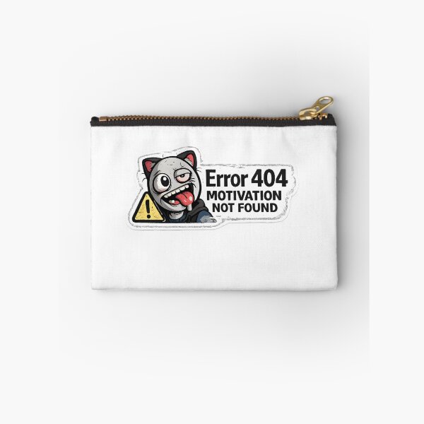 Item preview, Error 404 Motivation Not Found | Funny PETER Meme Sticker designed and sold by qemaldariu.