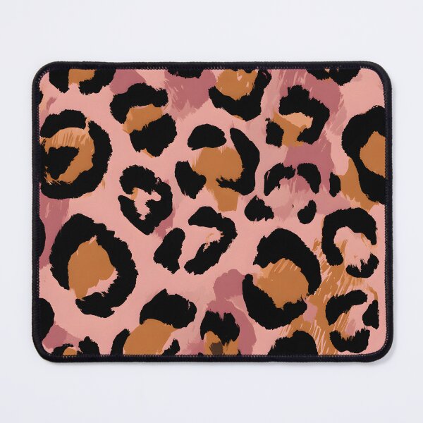 Item preview, Black Pink Leopard Wild Animal Pattern designed and sold by GrinGalore.