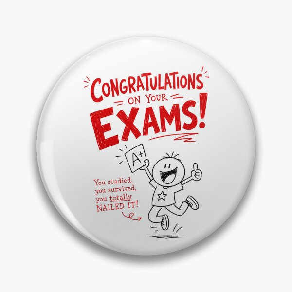 Item preview, Congratulations on your Exams designed and sold by LittlePicklePrints.