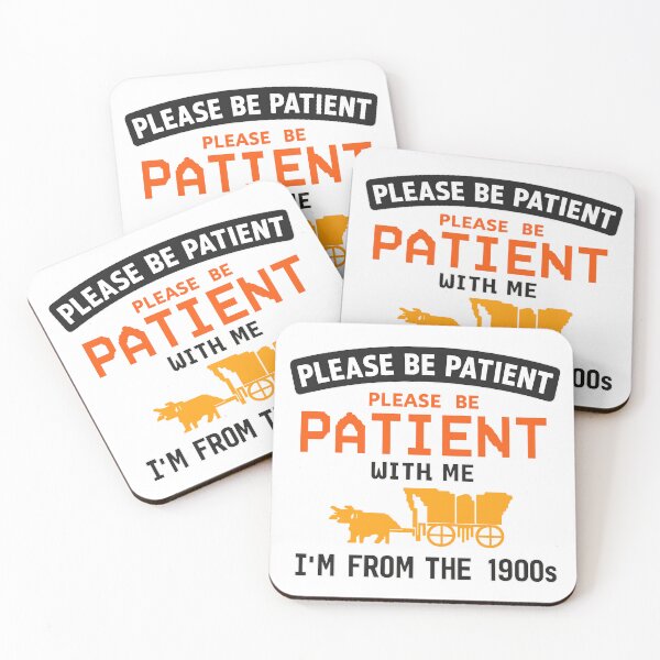 Item preview, Please Be Patient With Me I'm From The 1900s Funny Retro Meme Shirt designed and sold by jahiggin.