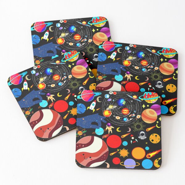 Item preview, Colorful outer galaxy pattern Art designed and sold by FahdSpaceArt.