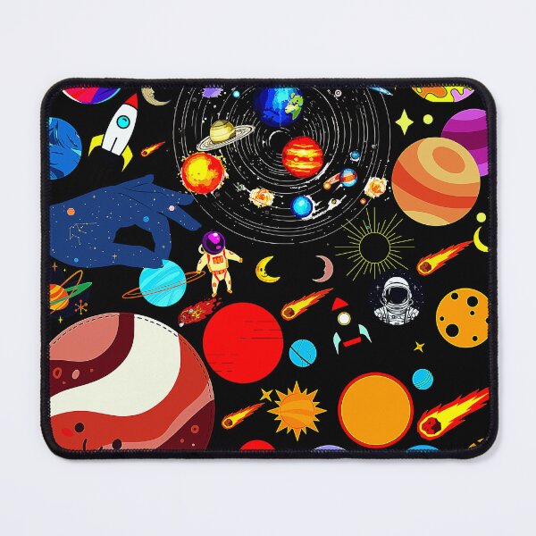 Item preview, Colorful outer galaxy pattern Art designed and sold by FahdSpaceArt.