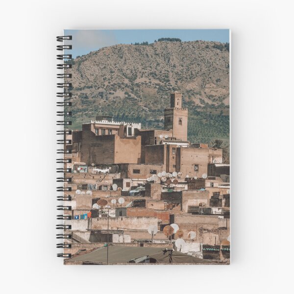 Item preview, Azoteas y montañas de Fez, Medina, Marruecos designed and sold by Two-Tickets-To.