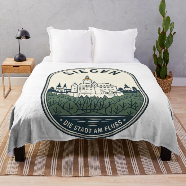 Artikelvorschau, Vintage Siegen Germany City On The River Badge entworfen und verkauft von k3rstman1.