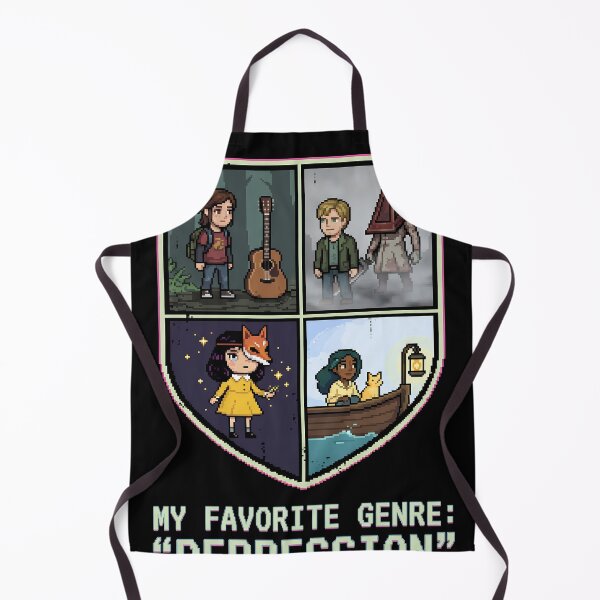 Item preview, Depression Aesthetic Crossover – Little Misfortune x Silent Hill x Undertale designed and sold by Senpaiwaves.