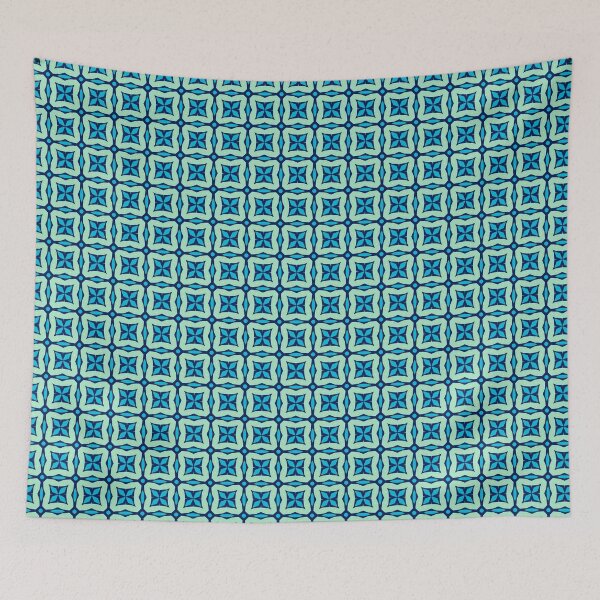 Item preview, Electric Frost – Icy Geometric Burst designed and sold by Pattern Fusion Creations.