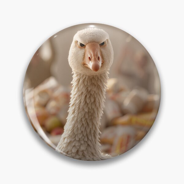 Item preview, Office Snack Goose | Funny Goose Guarding Break Room Snacks designed and sold by MustBeDesigns.