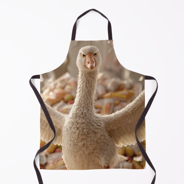 Item preview, Office Snack Goose | Funny Goose Guarding Break Room Snacks designed and sold by MustBeDesigns.