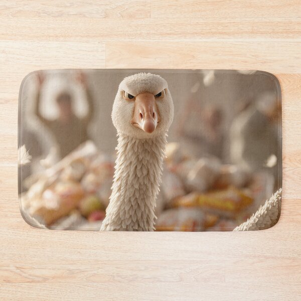 Item preview, Office Snack Goose | Funny Goose Guarding Break Room Snacks designed and sold by MustBeDesigns.