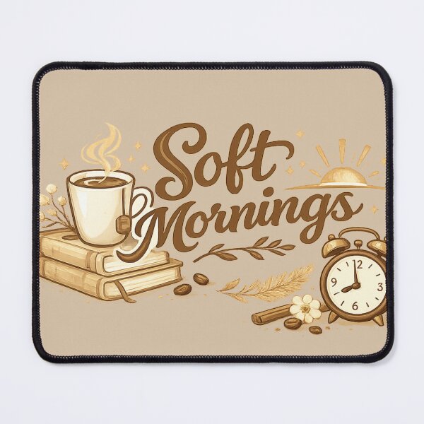 Item preview, Retro cozy design inspired by soft mornings, warm coffee and peaceful slow living vibes. designed and sold by BeaVibes.