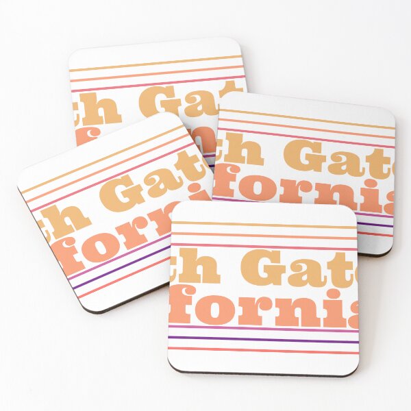 Item preview, South Gate California City Marked On Map designed and sold by TheIconSmith.