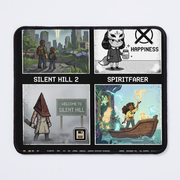 Item preview, Depression Playlist Silent Hill x Undertale x Little Misfortune designed and sold by Senpaiwaves.