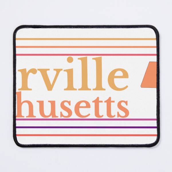 Item preview, Somerville Massachusetts City Marked On Map designed and sold by TheIconSmith.