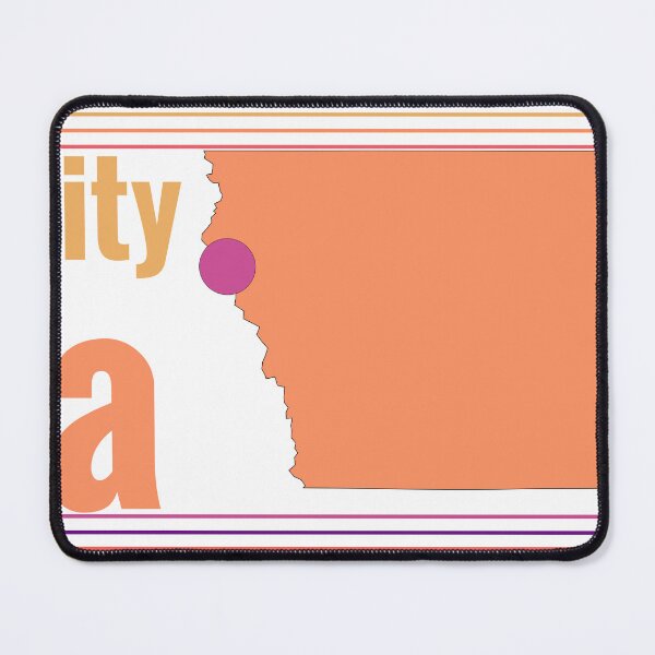 Item preview, Sioux City Iowa City Marked On Map designed and sold by TheIconSmith.