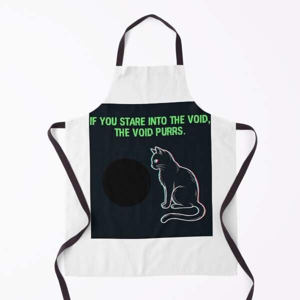 Item preview, Funny Black Cat Gift If You Stare Into The Void The Void Purrs Dark Humor Cat Lover Shirt Gothic Cat Gift designed and sold by Dev Mode.