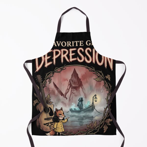Item preview, Cute But Depressing Crossover – Little Misfortune x Classic Horror designed and sold by Senpaiwaves.