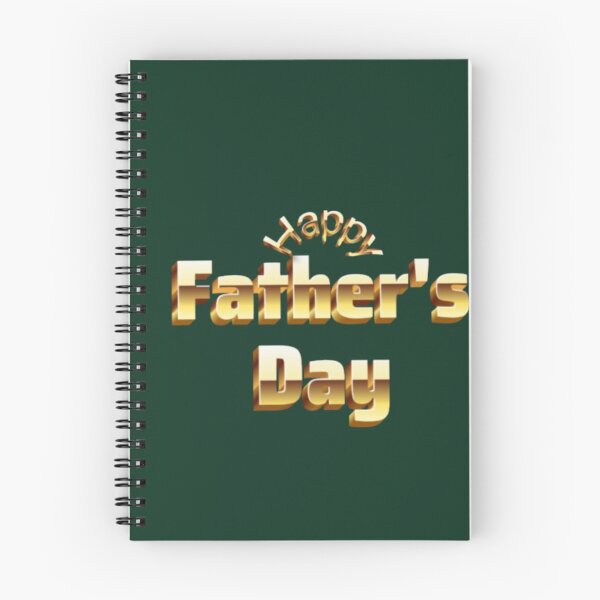 Item preview, Happy Father's Day Bold Gold 3D Text Design designed and sold by HopeAndHustle.