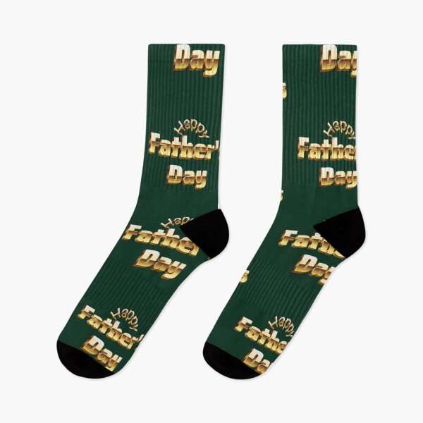 Item preview, Happy Father's Day Bold Gold 3D Text Design designed and sold by HopeAndHustle.