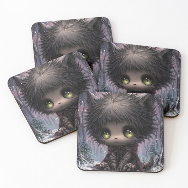 Item preview, Michigan Dogman Cryptid Art | Michigan Werewolf Legend Forest Horror Illustration | Cryptid Night Stalker designed and sold by InkAndGloom.