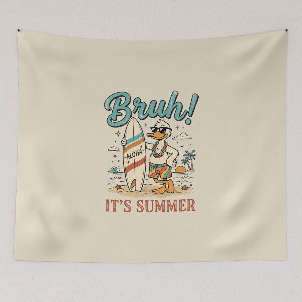 Item preview, Bruh It’s Summer Goose designed and sold by dudelinart.