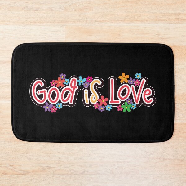 Item preview, God Is Love – Christian designed and sold by Verse & Vibes.