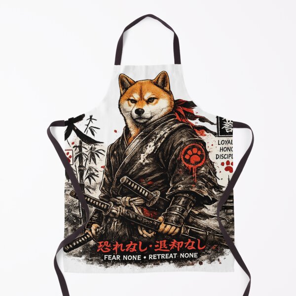 Item preview, Samurai Shiba Inu Warrior – Japanese Dog Samurai T-Shirt Design designed and sold by Evening Twilight.