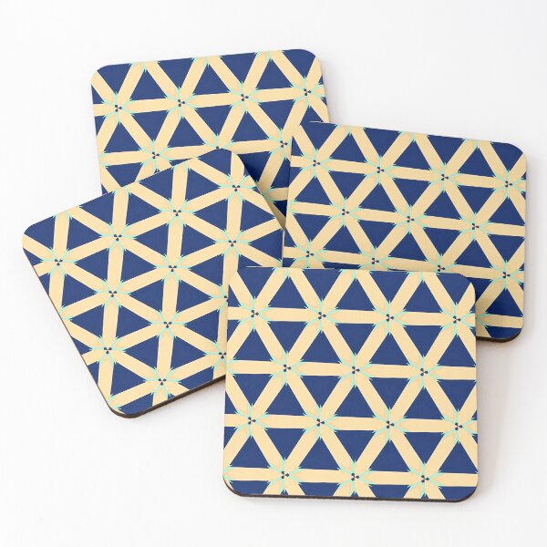 Item preview, Triad Flow Geometric Seamless Pattern designed and sold by Pattern Fusion Creations.