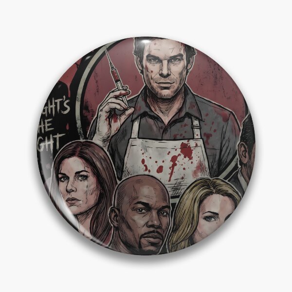 Item preview, Dexter Morgan Blood Spatter Analyst – Dark Passenger Legend designed and sold by Senpaiwaves.