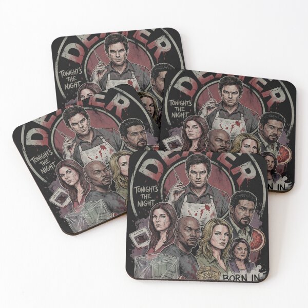 Item preview, Dexter Morgan Blood Spatter Analyst – Dark Passenger Legend designed and sold by Senpaiwaves.