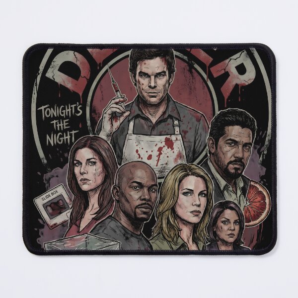 Item preview, Dexter Morgan Blood Spatter Analyst – Dark Passenger Legend designed and sold by Senpaiwaves.