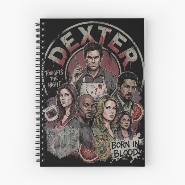 Item preview, Dexter Morgan Blood Spatter Analyst – Dark Passenger Legend designed and sold by Senpaiwaves.