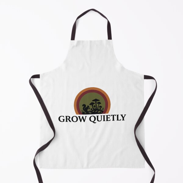 Item preview, Grow Quietly - Foraging Squirrel & Fungi Botanical Graphic designed and sold by ArcApparel2020.