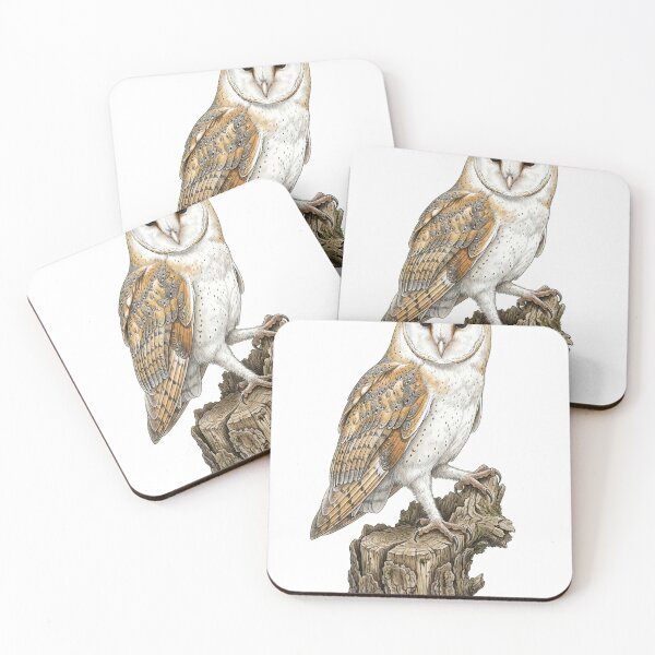 Item preview, Barn Owl designed and sold by Untamed Gallery.